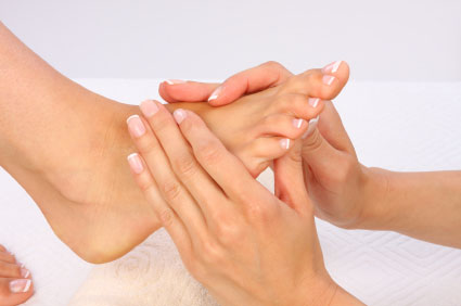 Photo of foot massage